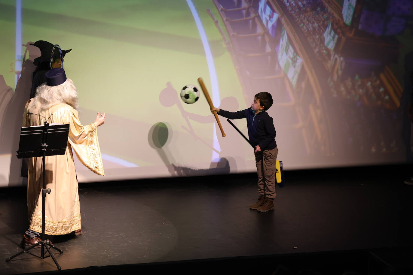 El Amaia viajó a Hogwarts