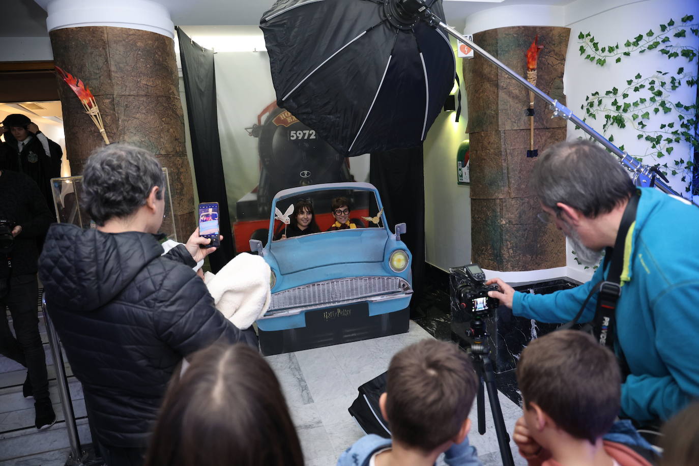 El Amaia viajó a Hogwarts