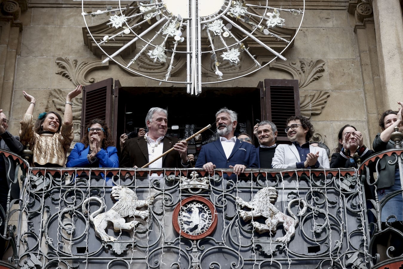 Asiron, nuevo alcalde de Pamplona en un clima de tensión