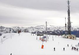 Vista general este jueves de la estación de esquí de Baqueira.