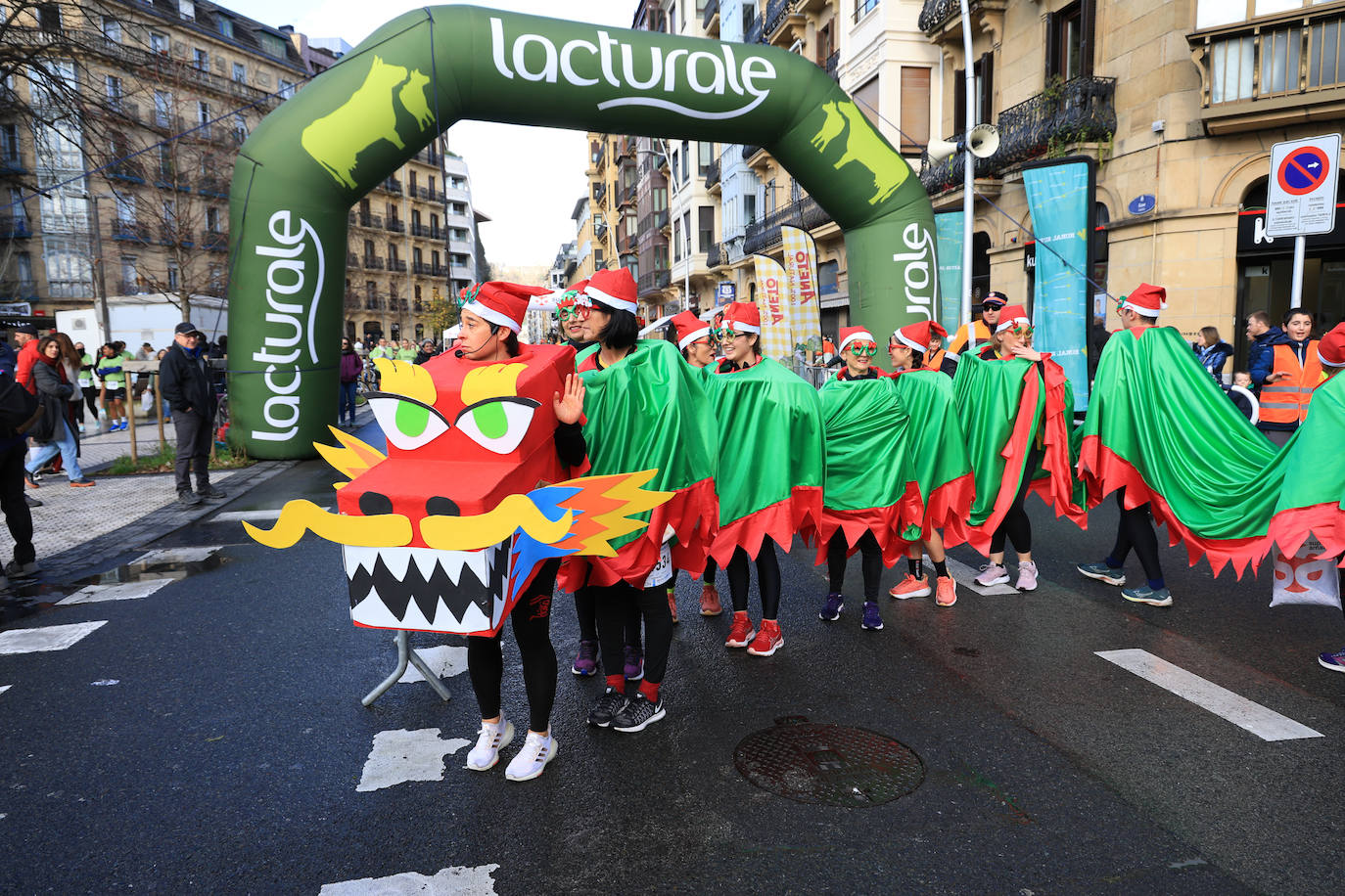 Las mejores imágenes de la San Silvestre de Donostia