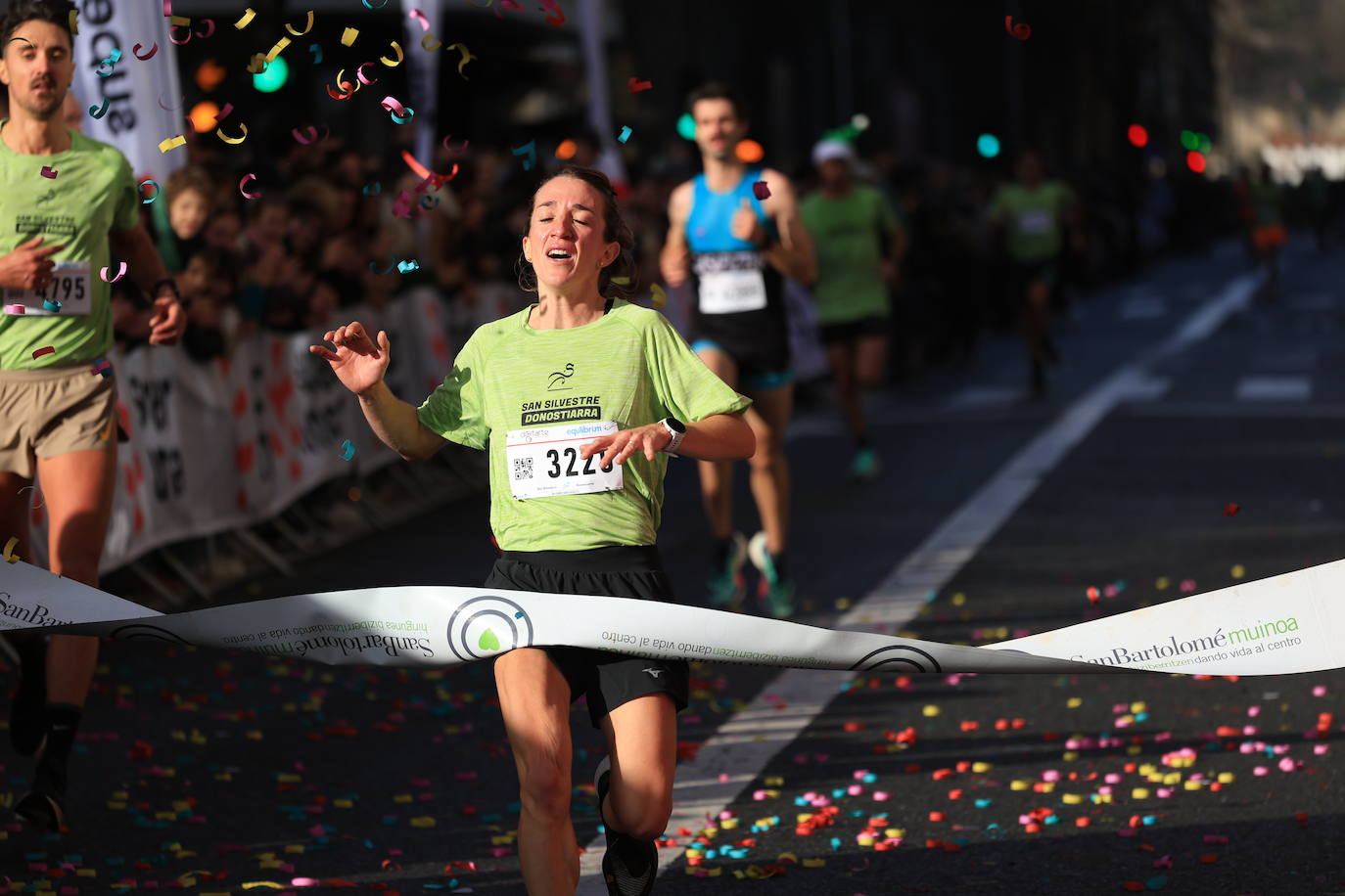 Las mejores imágenes de la San Silvestre de Donostia