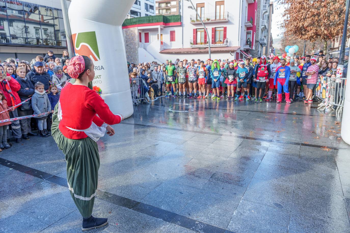 Las mejores imágenes de la San Silvestre en Lasarte-Oria
