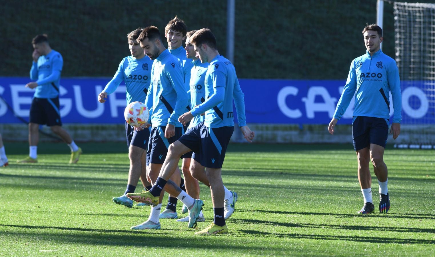 Fotos: Último entrenamiento antes de visitar Las Gaunas