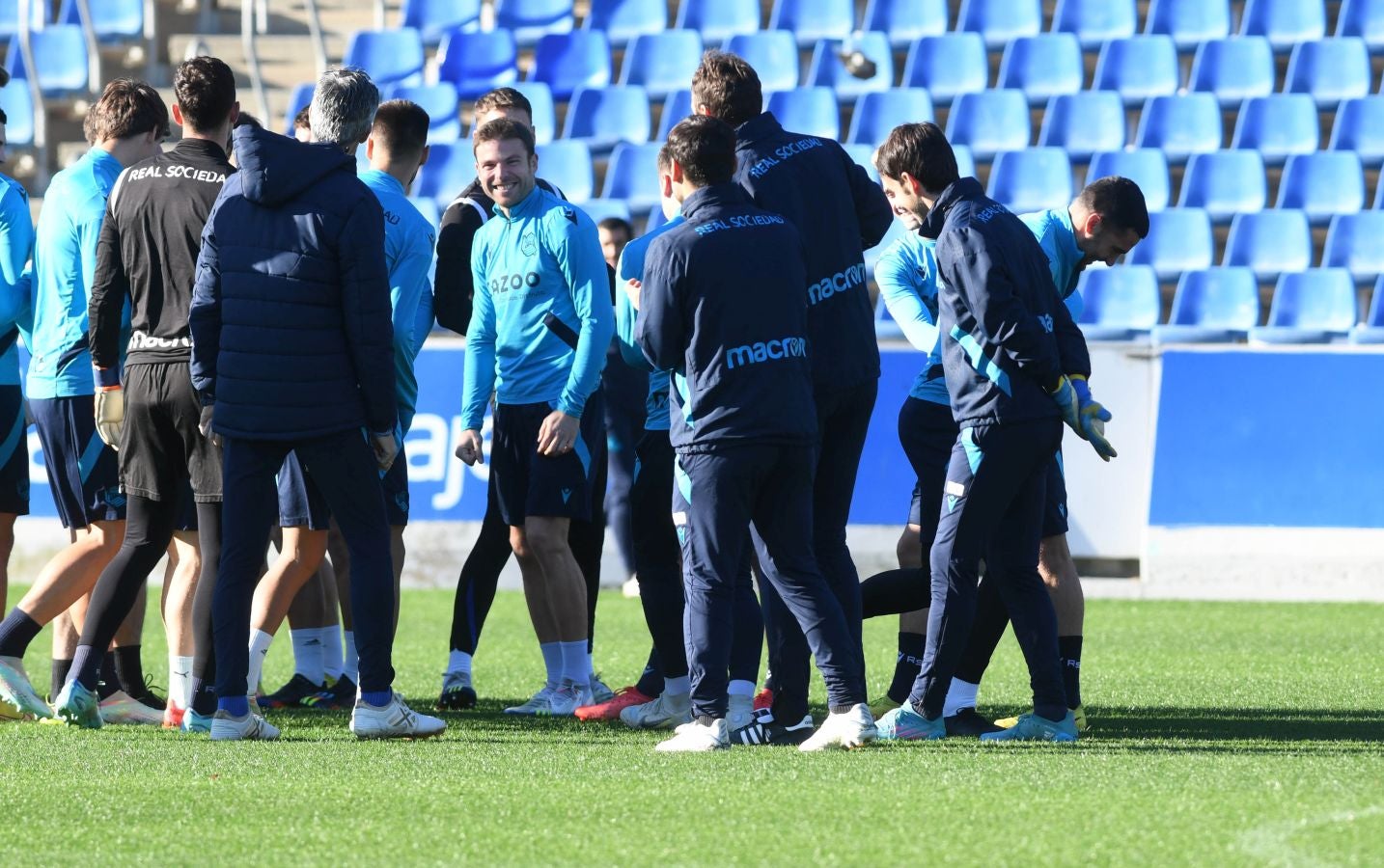 Fotos: Último entrenamiento antes de visitar Las Gaunas