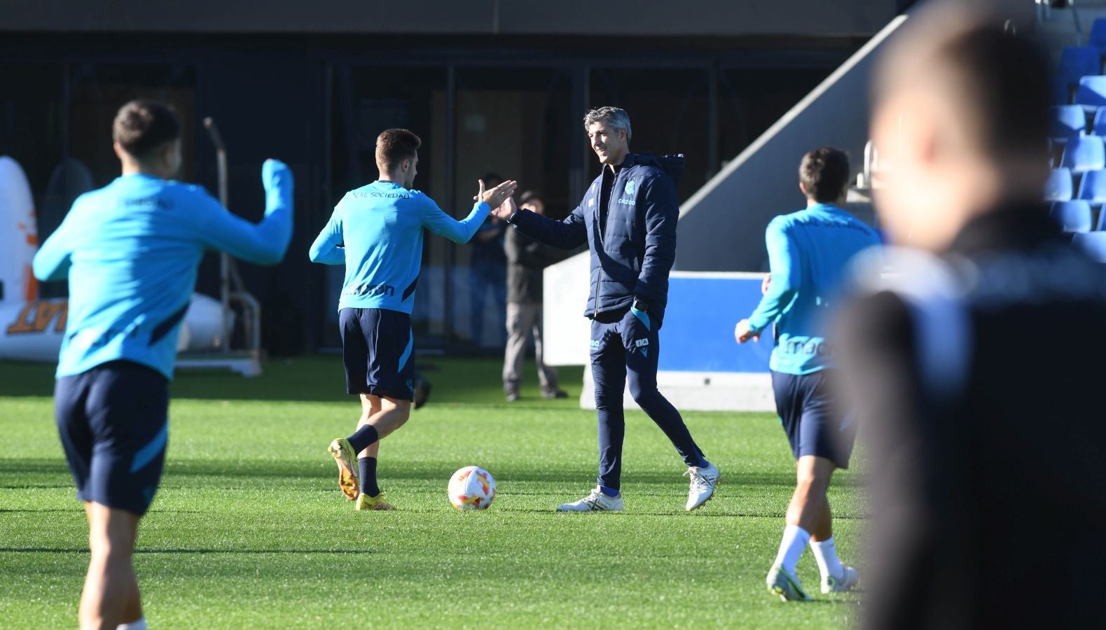 Fotos: Último entrenamiento antes de visitar Las Gaunas
