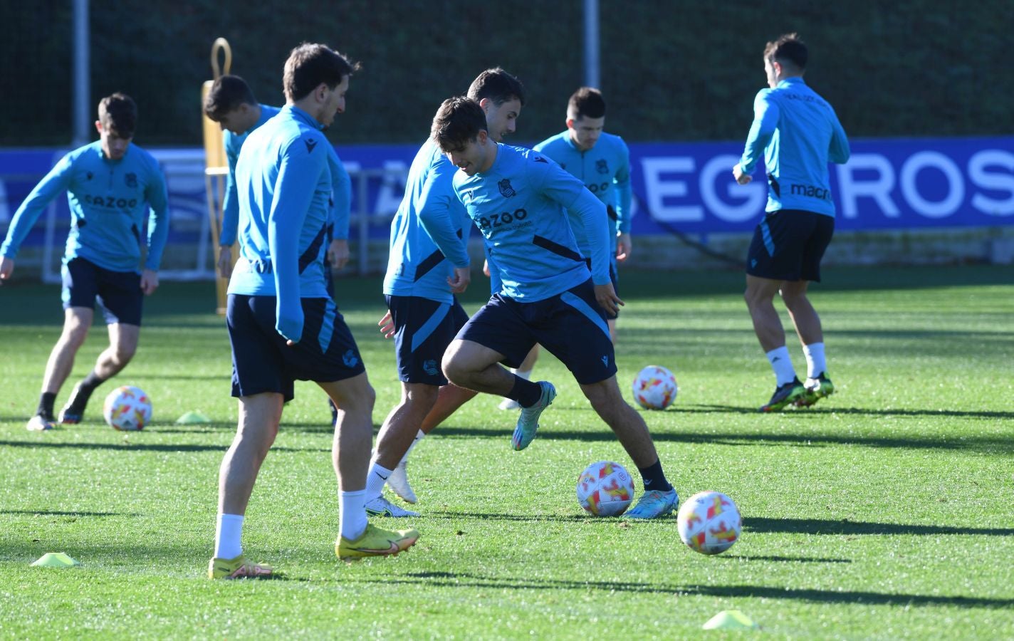 Fotos: Último entrenamiento antes de visitar Las Gaunas