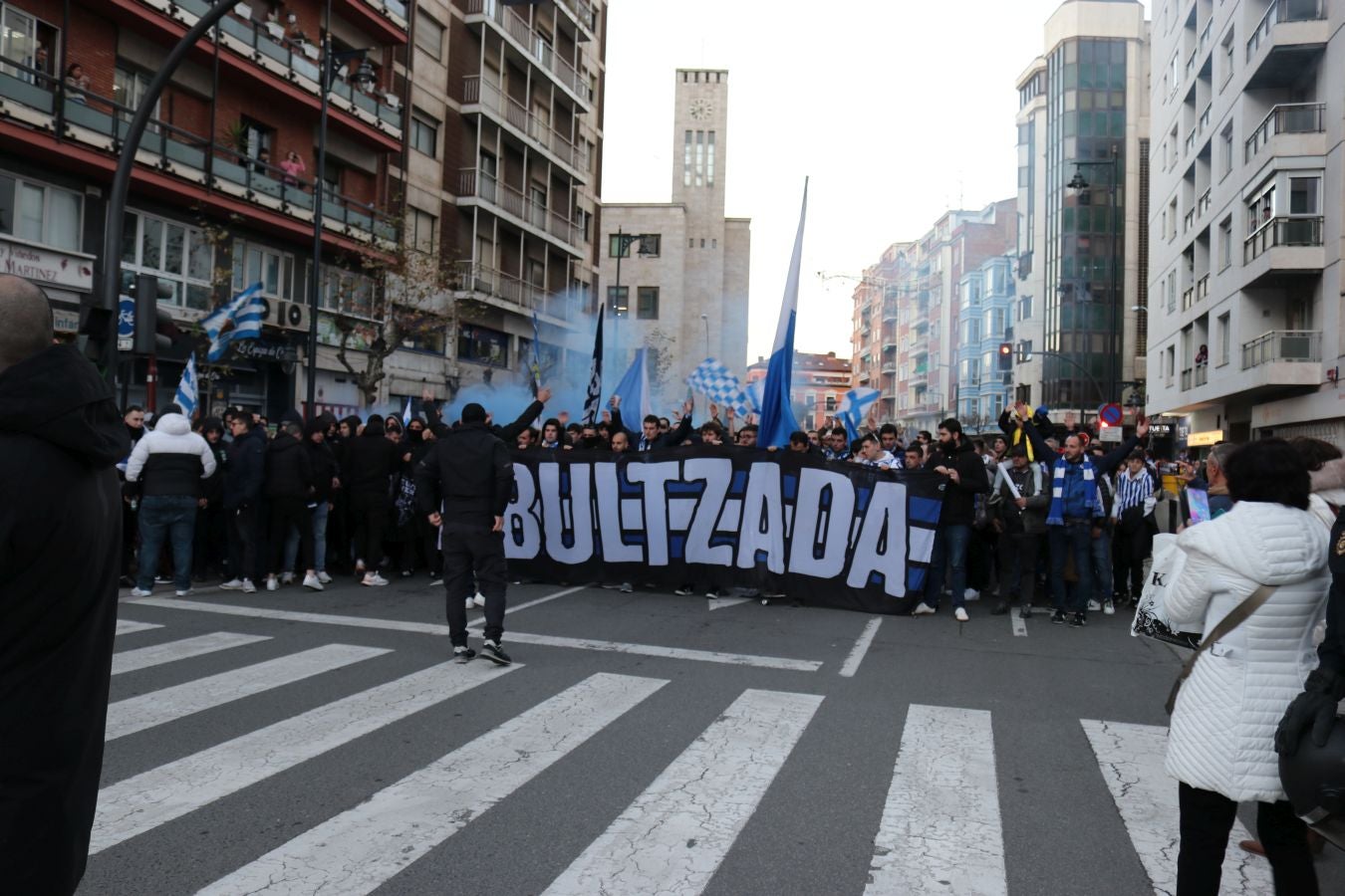 Fotos: La afición realista disfruta en Logroño
