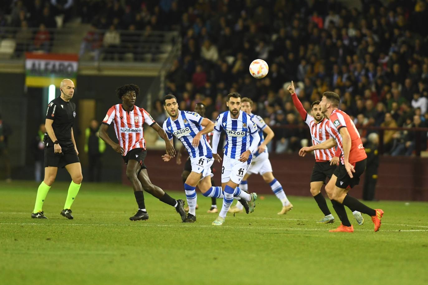 Fotos: El UD Logroñes - Real Sociedad, en imágenes