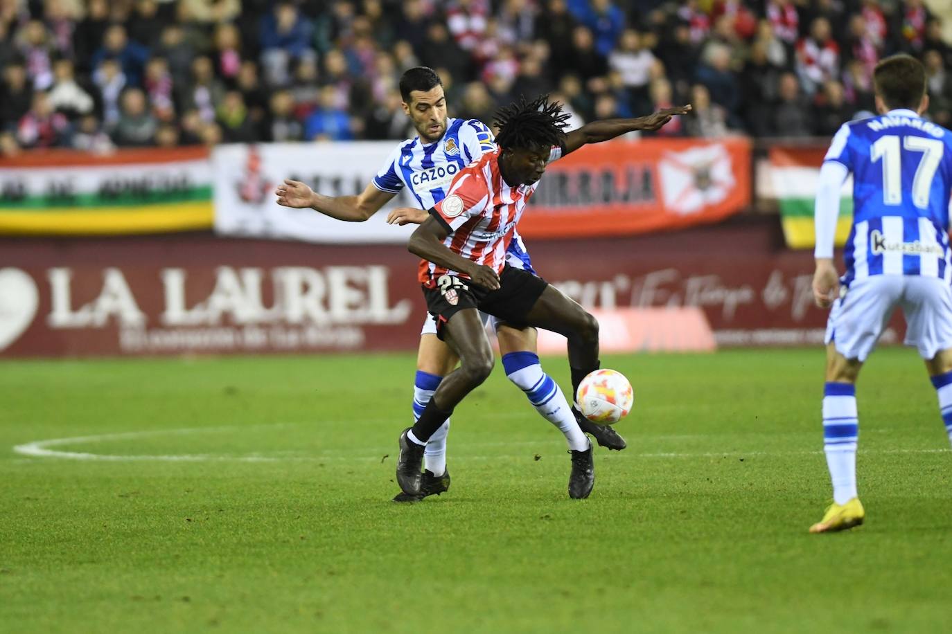 Fotos: El UD Logroñes - Real Sociedad, en imágenes