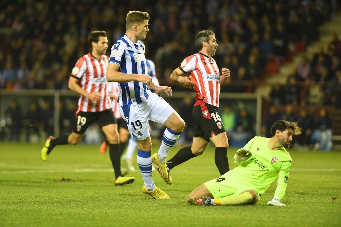 Fotos: El UD Logroñes - Real Sociedad, en imágenes