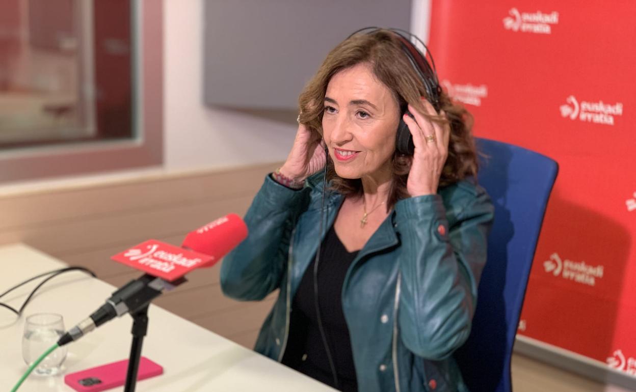 Olatz Garamendi sailburuak 'Faktoria' saioan egin ditu adierazpenok. 