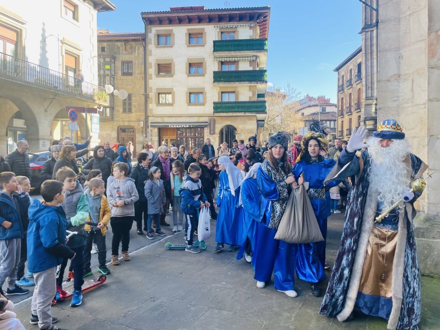 Fotos: La magia e ilusión llegan a Oñati