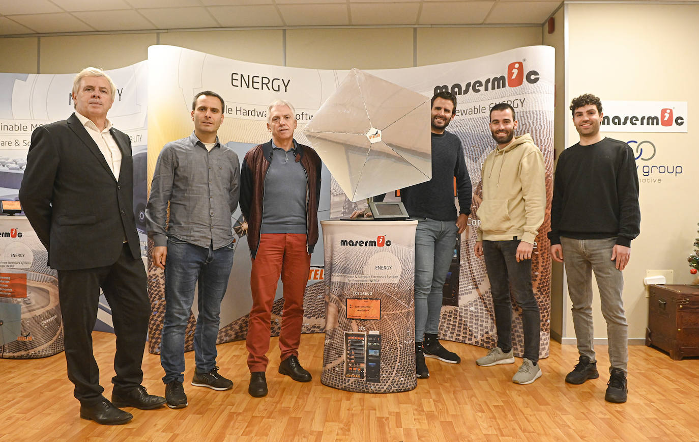 El equipo que ha liderado el proyecto: Carlos Iriondo, Iban Eizaguirre, Jesús Iriondo, Goiatz Leibar, Gorka Gurrutxaga e Iban Esteban. 