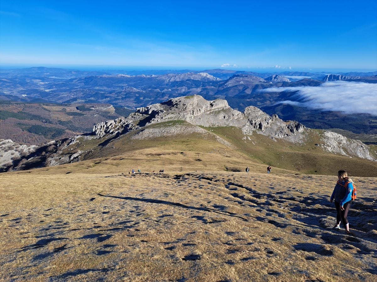 Fotos:Ruta a la cima del Gorbeia