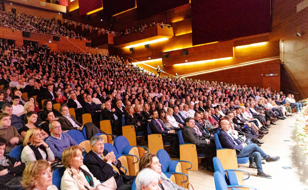 El Kursaal de San Sebastián durante un concierto.