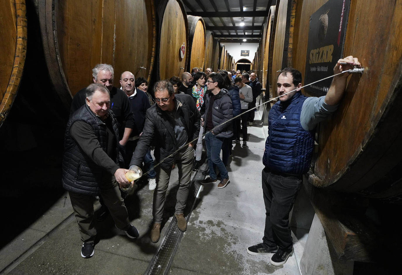 Fotos: La sidrería Saizar da la bienvenida a la nueva temporada