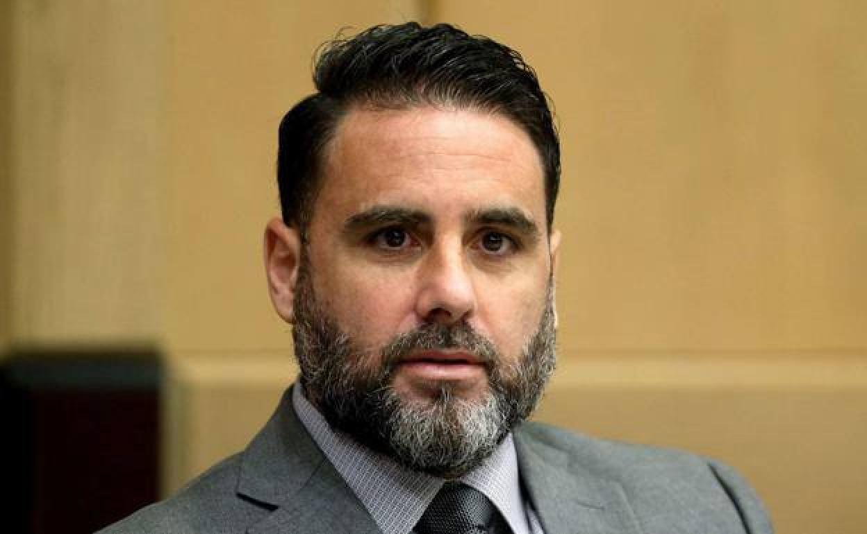 Pablo Ibar durante un juicio en Florida.