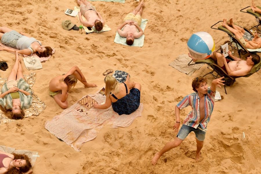 Fotos: Parece una playa pero no lo es