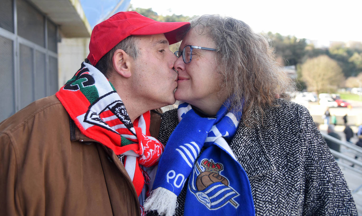 Fotos: Ambiente de lujo antes de un intenso derbi