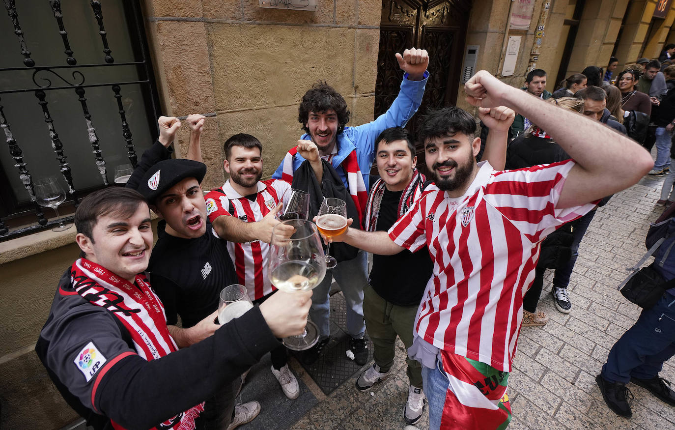 Fotos: Ambiente de lujo antes de un intenso derbi