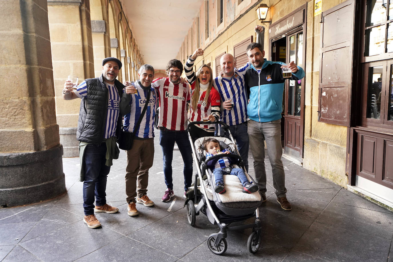 Fotos: Ambiente de lujo antes de un intenso derbi