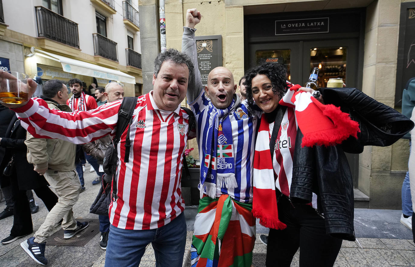Fotos: Ambiente de lujo antes de un intenso derbi