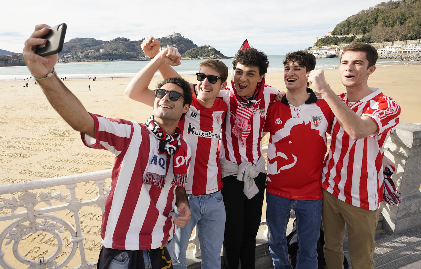 Fotos: Ambiente de lujo antes de un intenso derbi