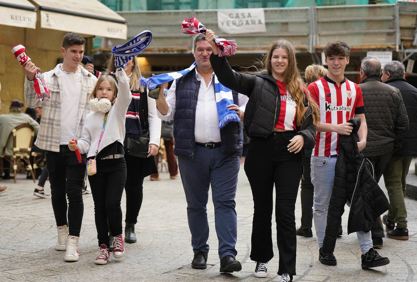 Fotos: Ambiente de lujo antes de un intenso derbi