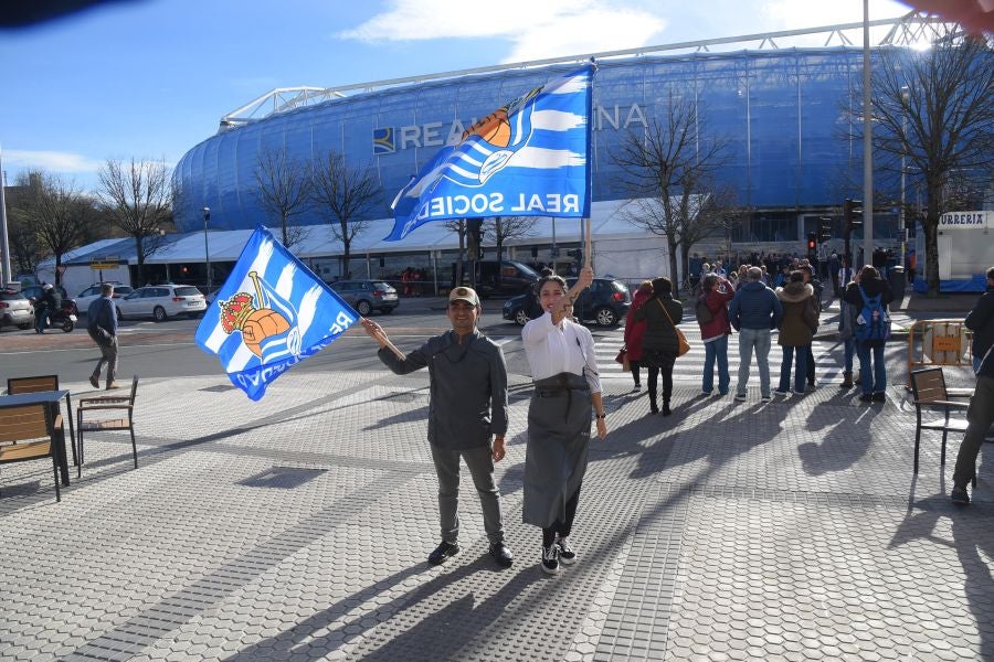 Fotos: Ambiente de lujo antes de un intenso derbi