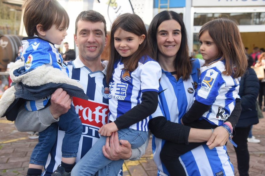 Fotos: Ambiente de lujo antes de un intenso derbi