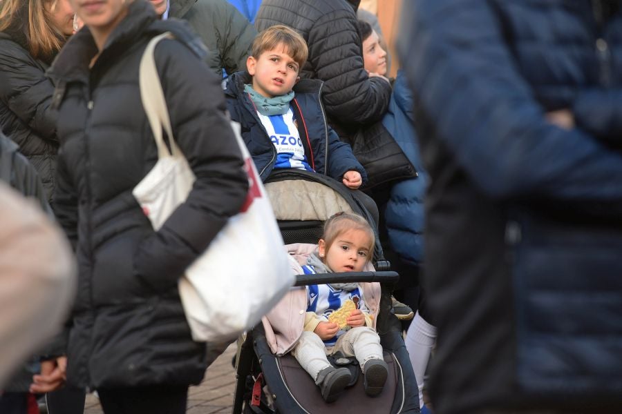Fotos: Ambiente de lujo antes de un intenso derbi