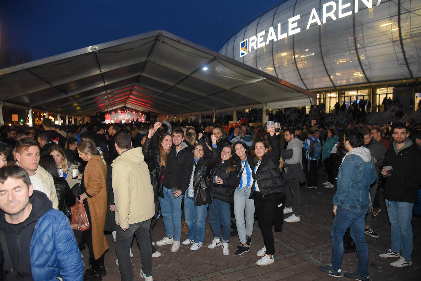 Fotos: Ambiente de lujo antes de un intenso derbi