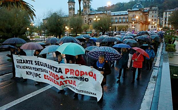 El gasto en pensiones se duplica en Euskadi en diecisiete años y llega ya a los 11.000 millones