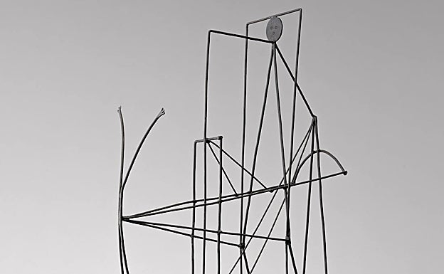 'Proyecto para un monumento a Apollinaire' (vista parcial).