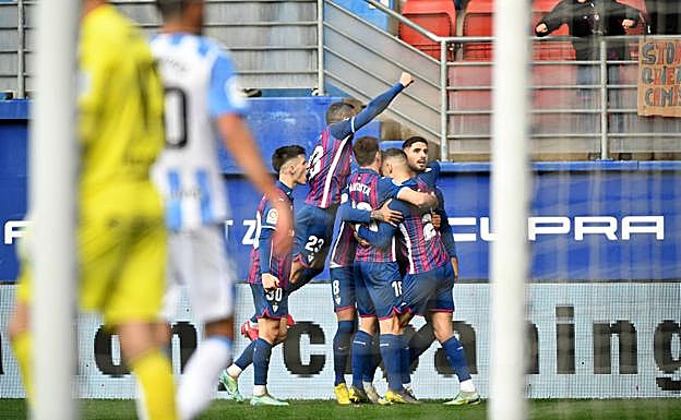 1x1 de los jugadores del Eibar contra el Málaga