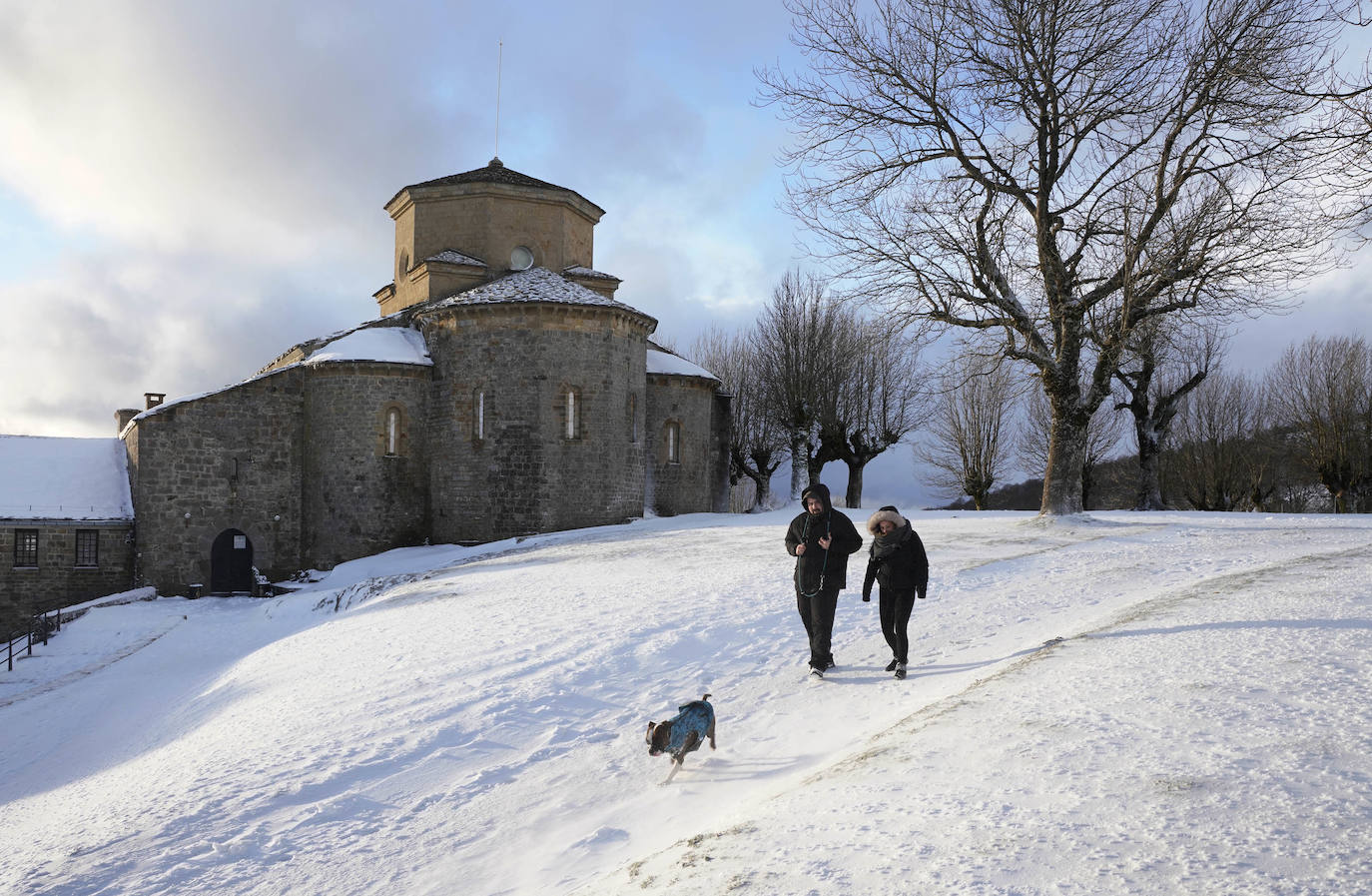 Fotos: La nieve llega a Gipuzkoa