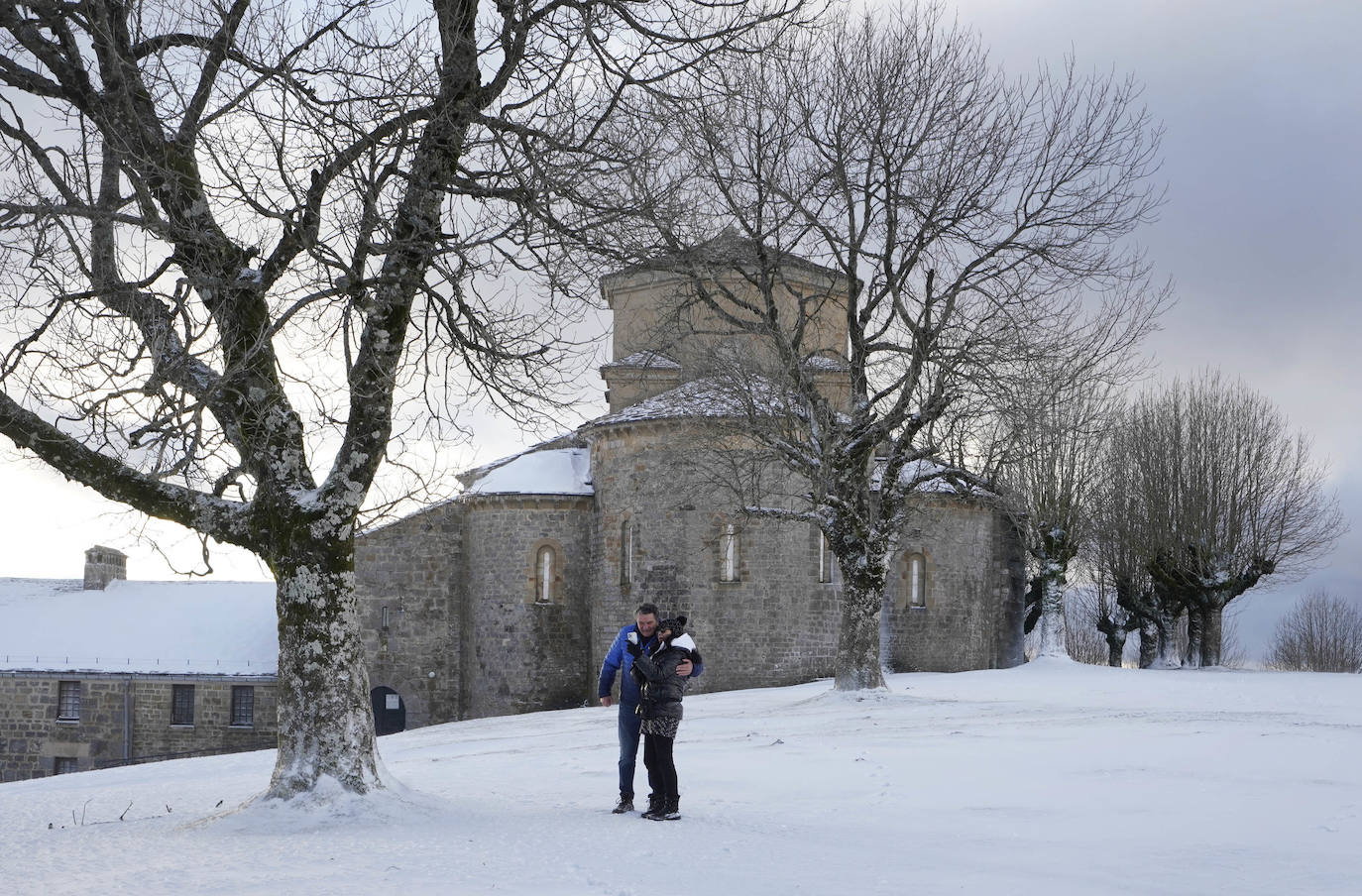 Fotos: La nieve llega a Gipuzkoa