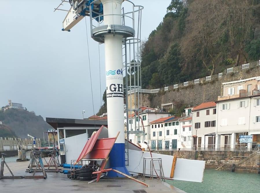 Fotos: Los efectos del temporal en Gipuzkoa
