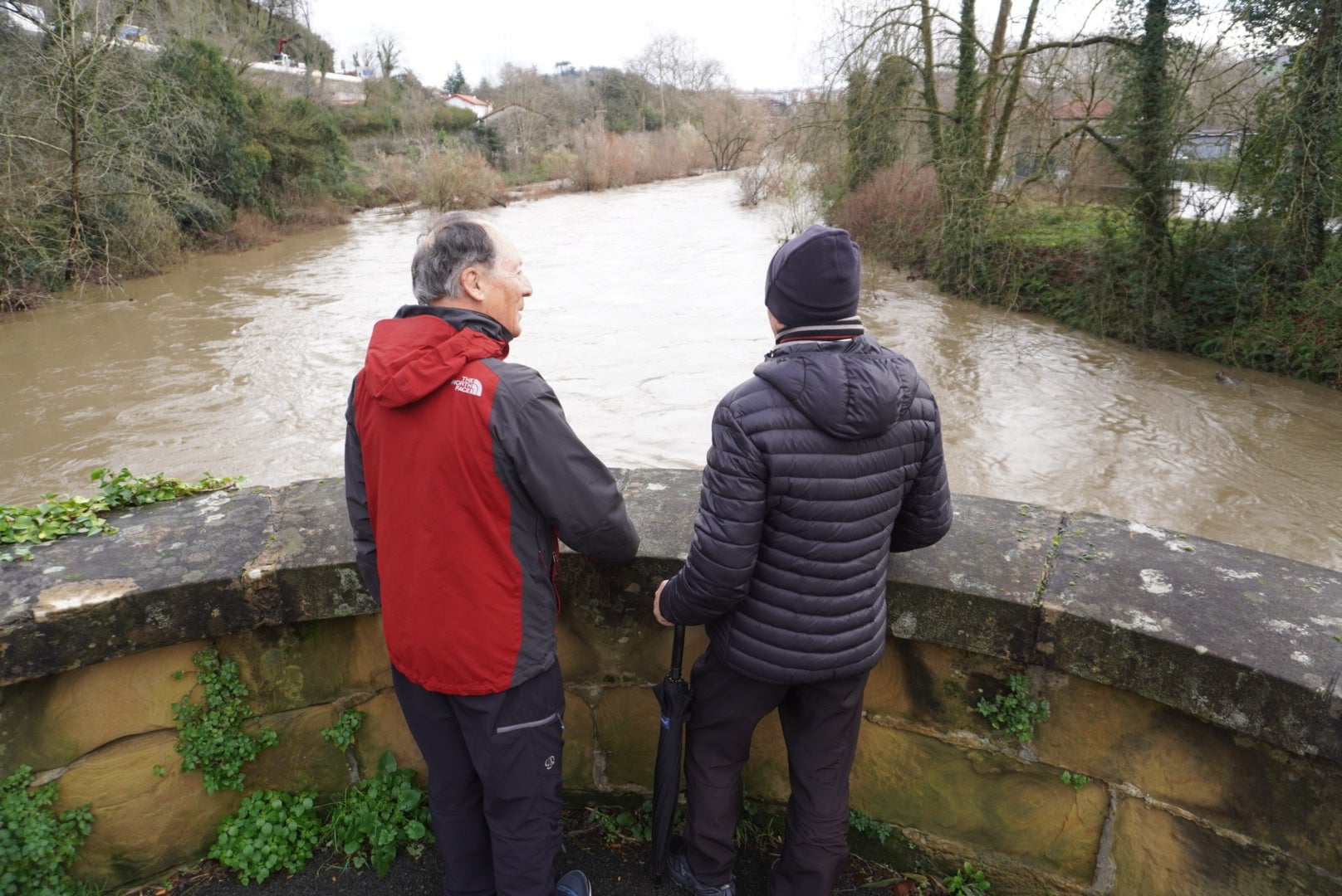 Río Oria a su paso por Lasarte-Oria