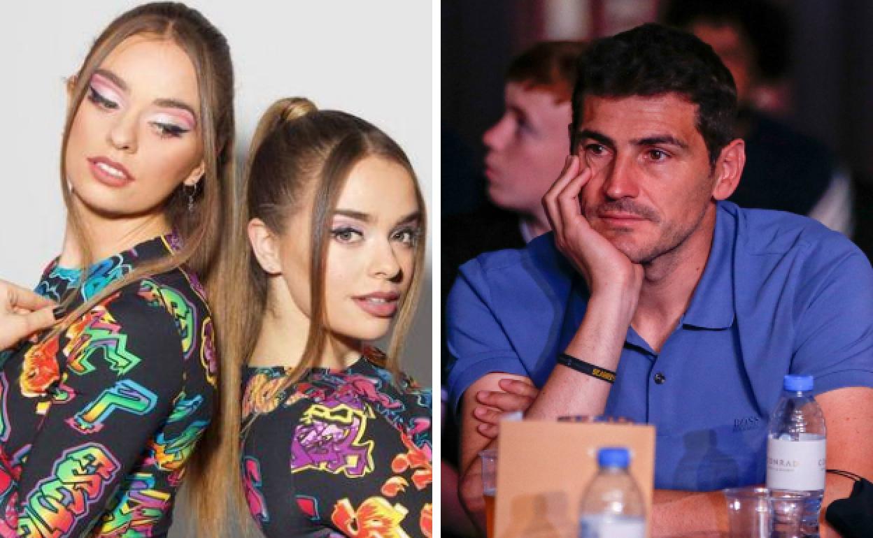 Las Twin Melody e Iker Casillas.