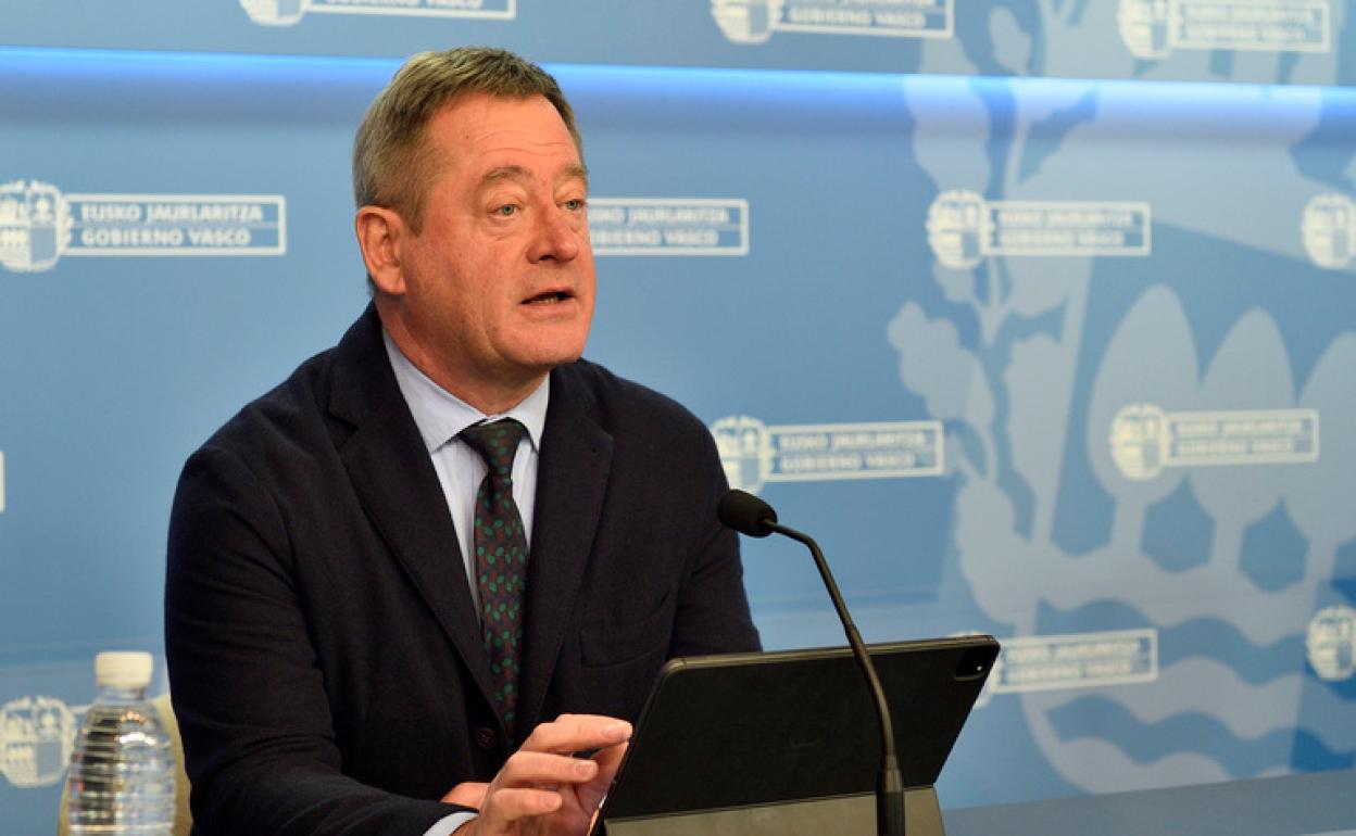 Bingen Zupiria este martes en rueda de prensa