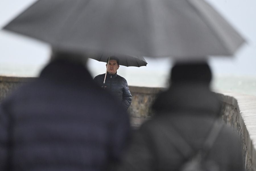 El Tiempo en Donostia: Jornada gris y lluviosa en Donostia