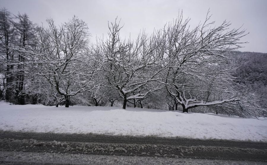 Fotos: El temporal de nieve remite poco a poco