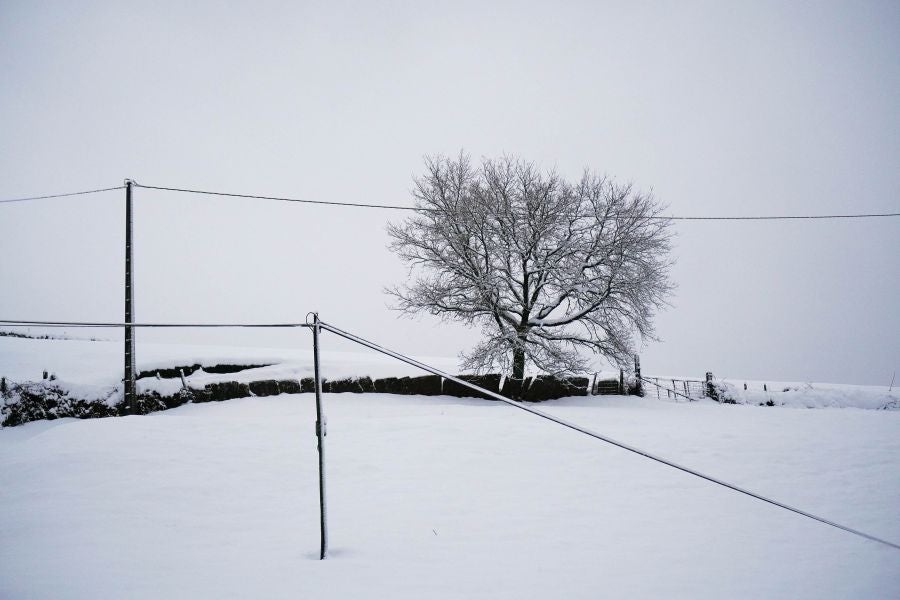 Fotos: El temporal de nieve remite poco a poco
