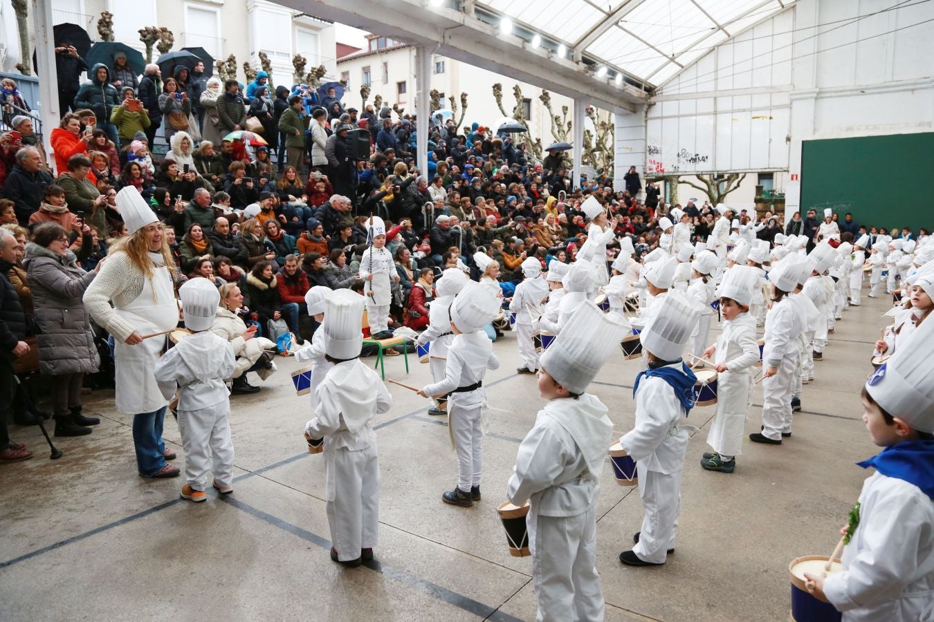 Fotos: Los más txikis calientan motores