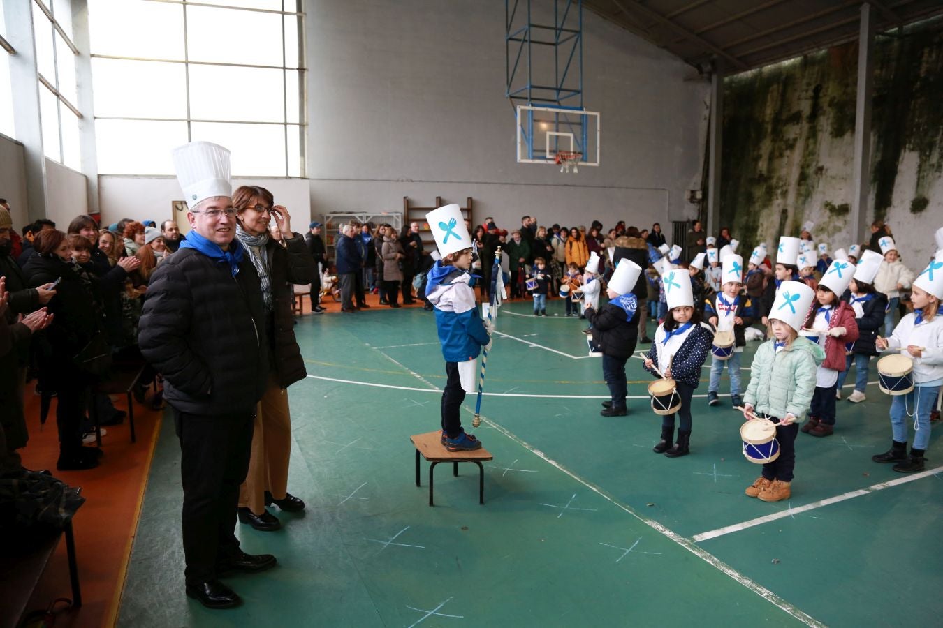 Fotos: Los más txikis calientan motores