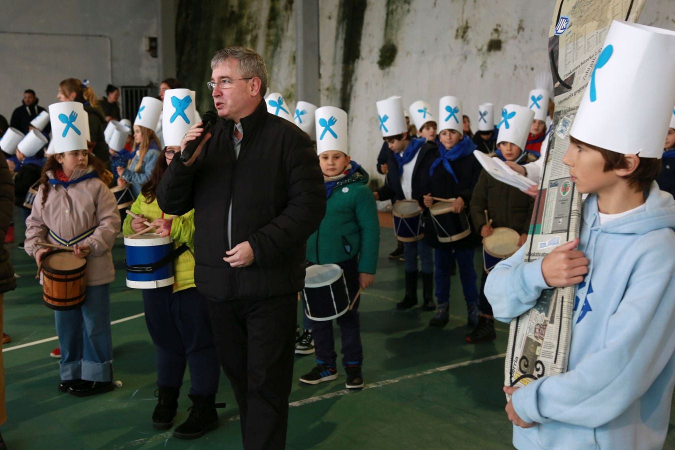 Fotos: Los más txikis calientan motores
