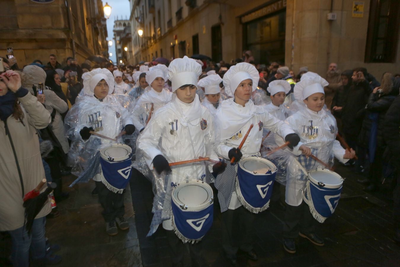 Fotos: Los más txikis calientan motores