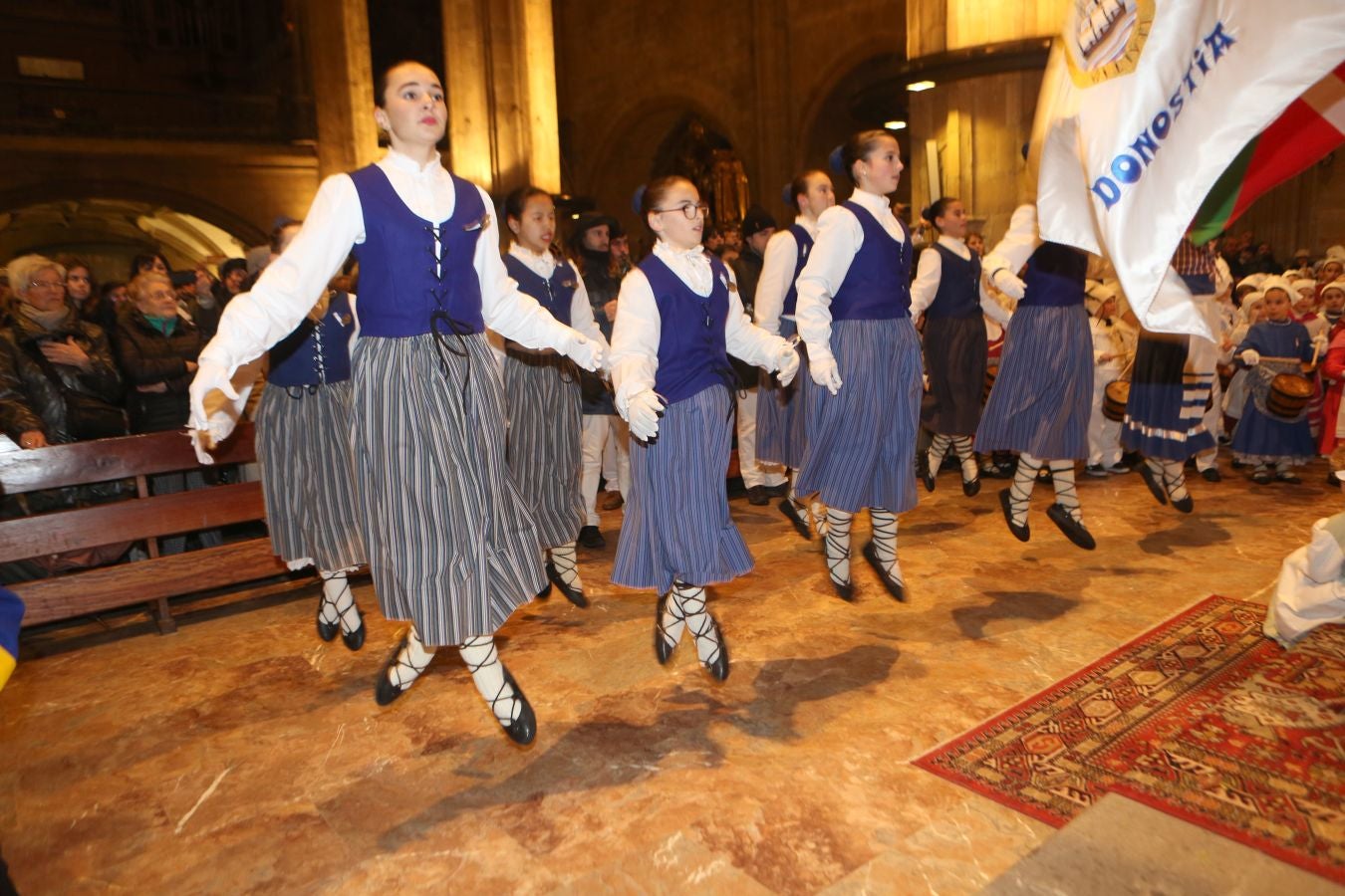 Fotos: Los más txikis calientan motores